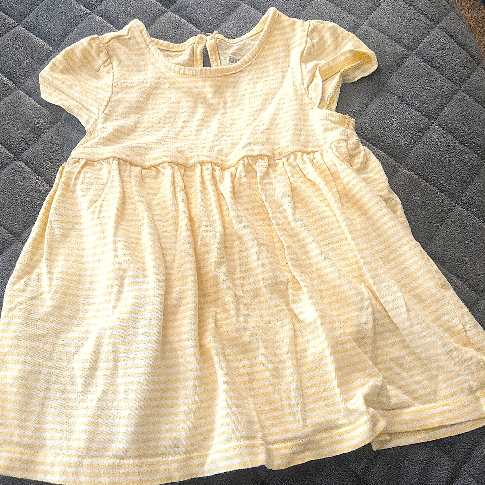 Bundles Baby Place Striped Bodysuit Dress
